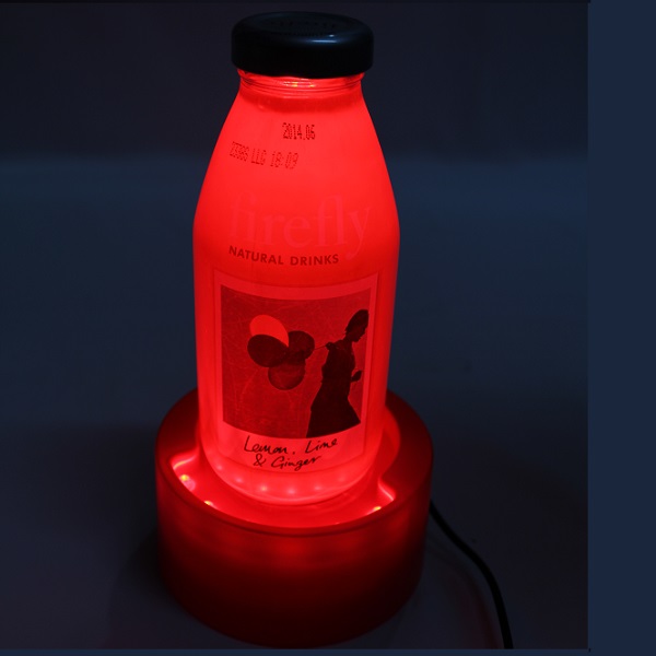 ABS Plastic LED Bottle Glorifier																			 																					 